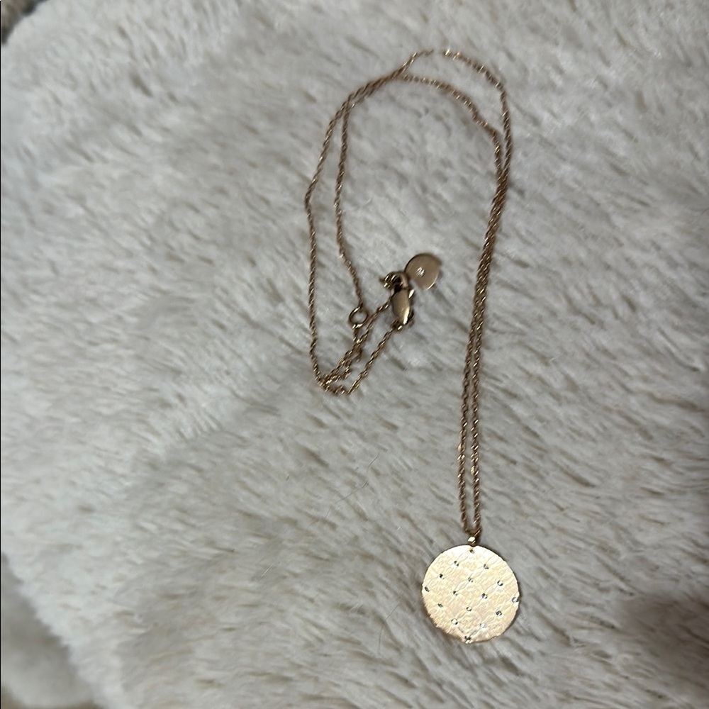 Michael Kors Gold Necklace with Minimalist Pendant